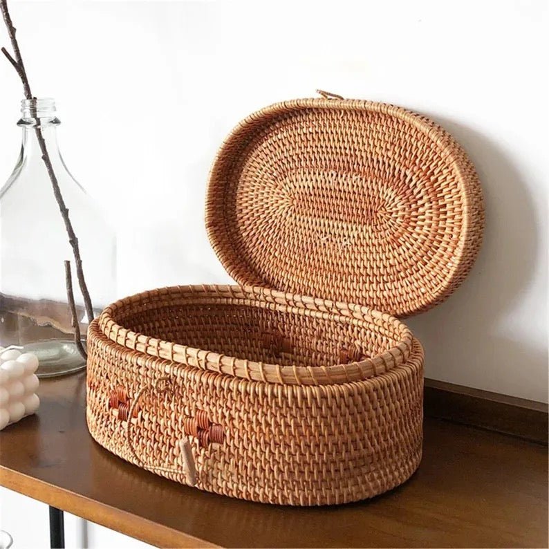 Panier de rangement en rotin "Harmonie" - Cocon by Pharell