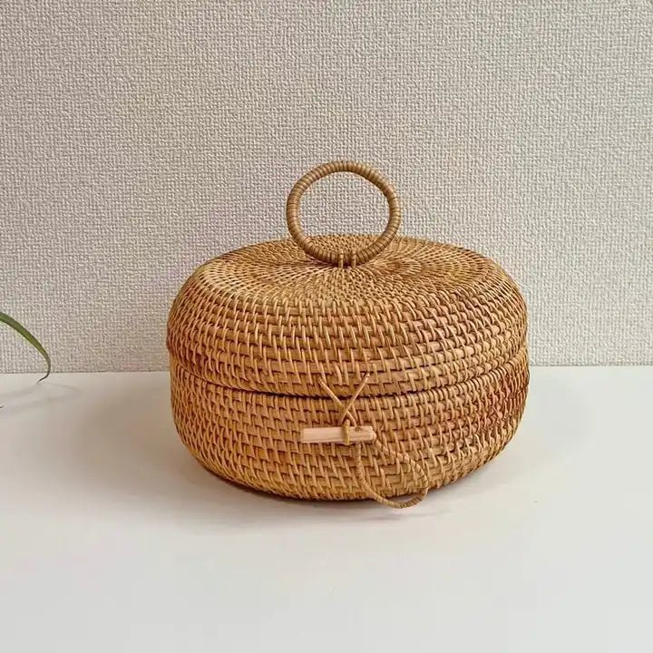 Panier de rangement en rotin "Sphère" - Cocon by Pharell